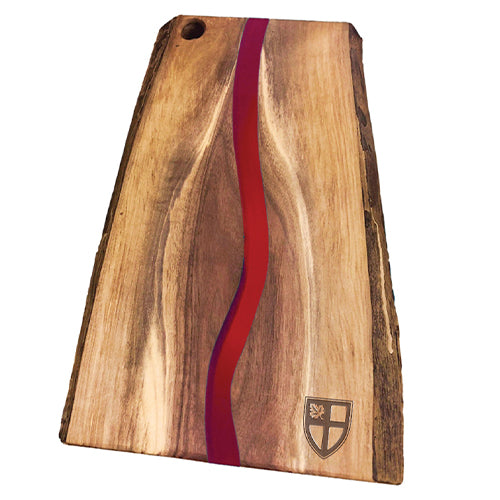 St. George's School Walnut Charcuterie Board