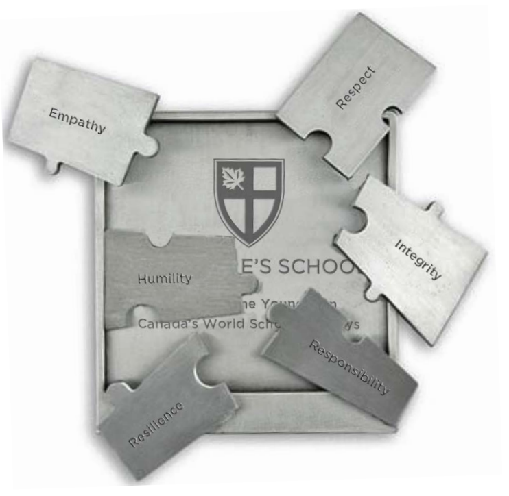Core Values Puzzle Coaster – St. George's Store